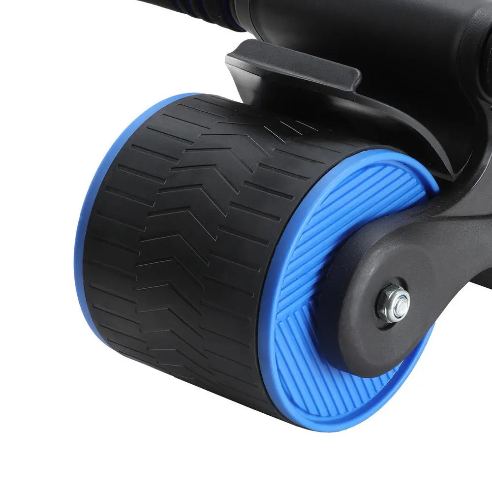 Everfit Ab Roller Automatic Rebound Abdominal Wheel Home Gym Workout Blue Build Your Strength