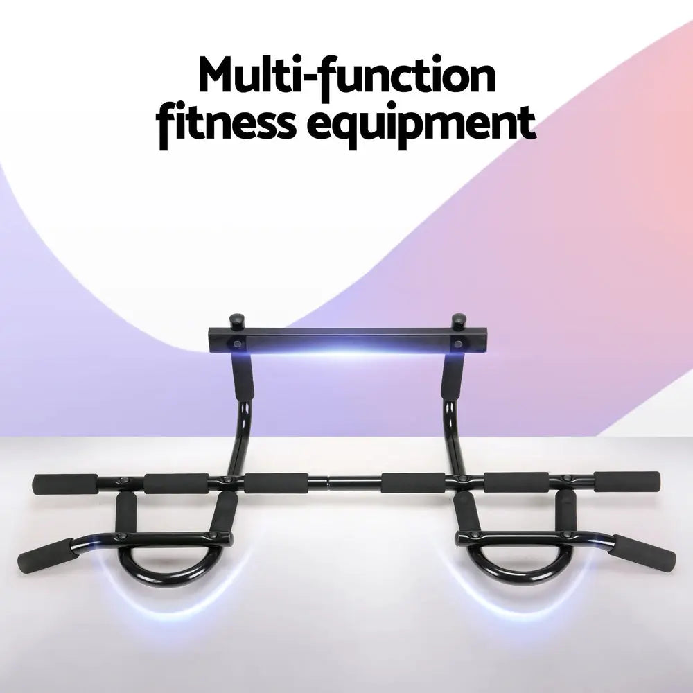 Everfit Pull Up Bar 104CM Doorway Chin Up Horizontal Bar Gym Build Your Strength