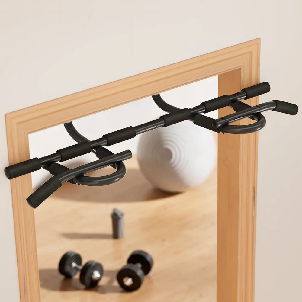 Everfit Pull Up Bar 104CM Doorway Chin Up Horizontal Bar Gym Build Your Strength