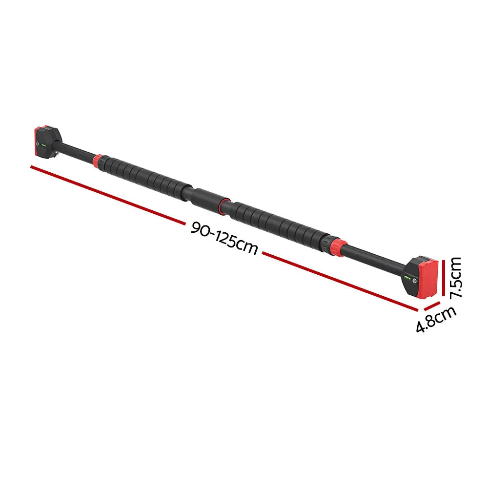 Everfit Pull Up Bar 90CM-125CM Doorway Chin Up Horizontal Bar Gym Build Your Strength