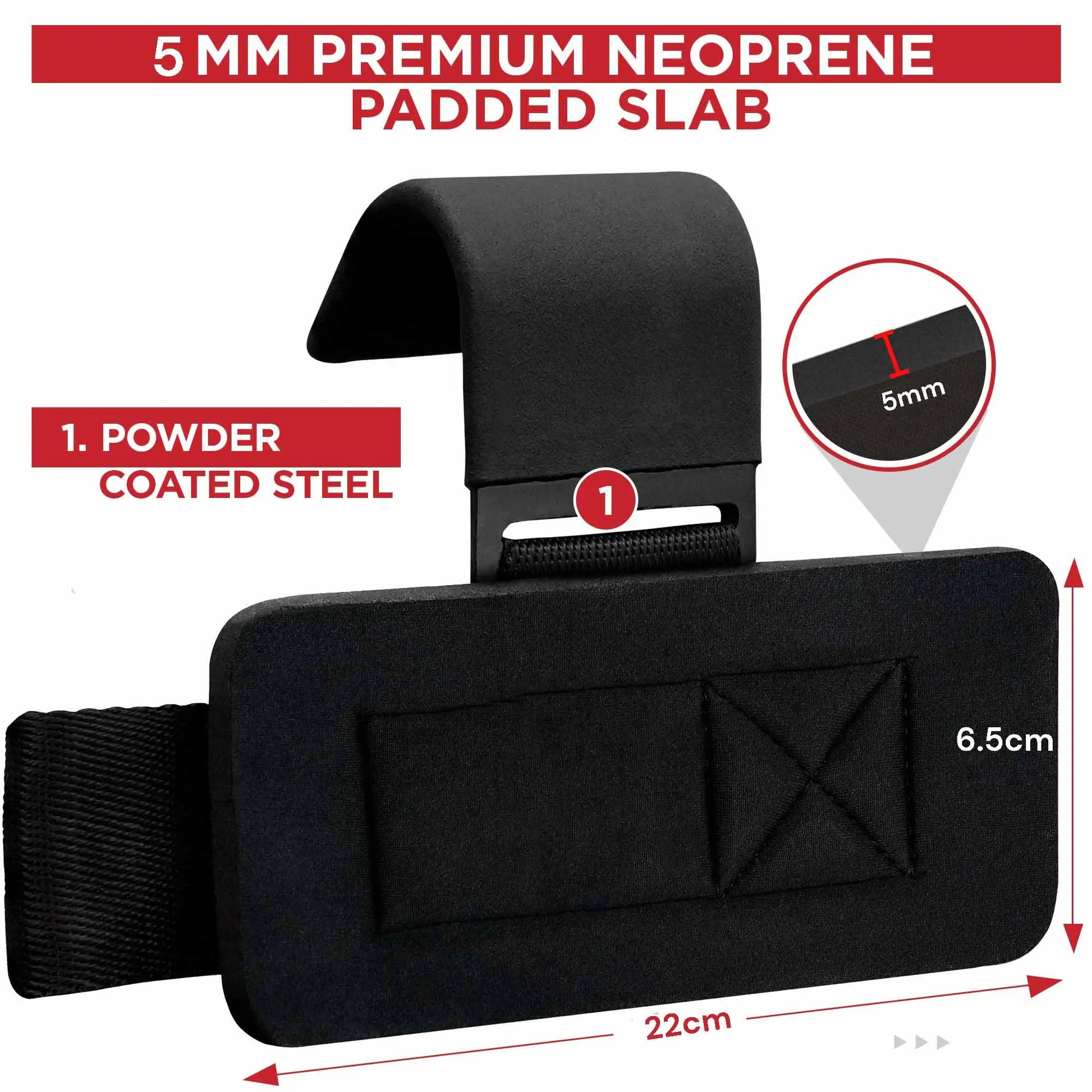 Pair Weight Lifting Hooks Straps Grip Wrist Wrap Support Powerlifting Deadlift Pull Up Build Your Strength