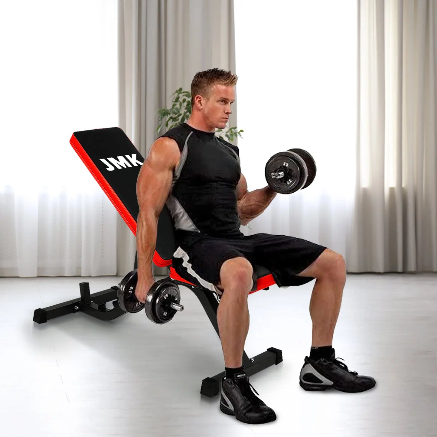 Powertrain Adjustable Incline Decline Home Gym Bench Build Your Strength