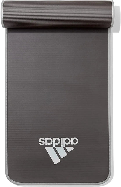 Adidas Exercise Training Floor Mat Gym 10mm Thick Gym Yoga Fitness Judo Pilates Build Your Strength