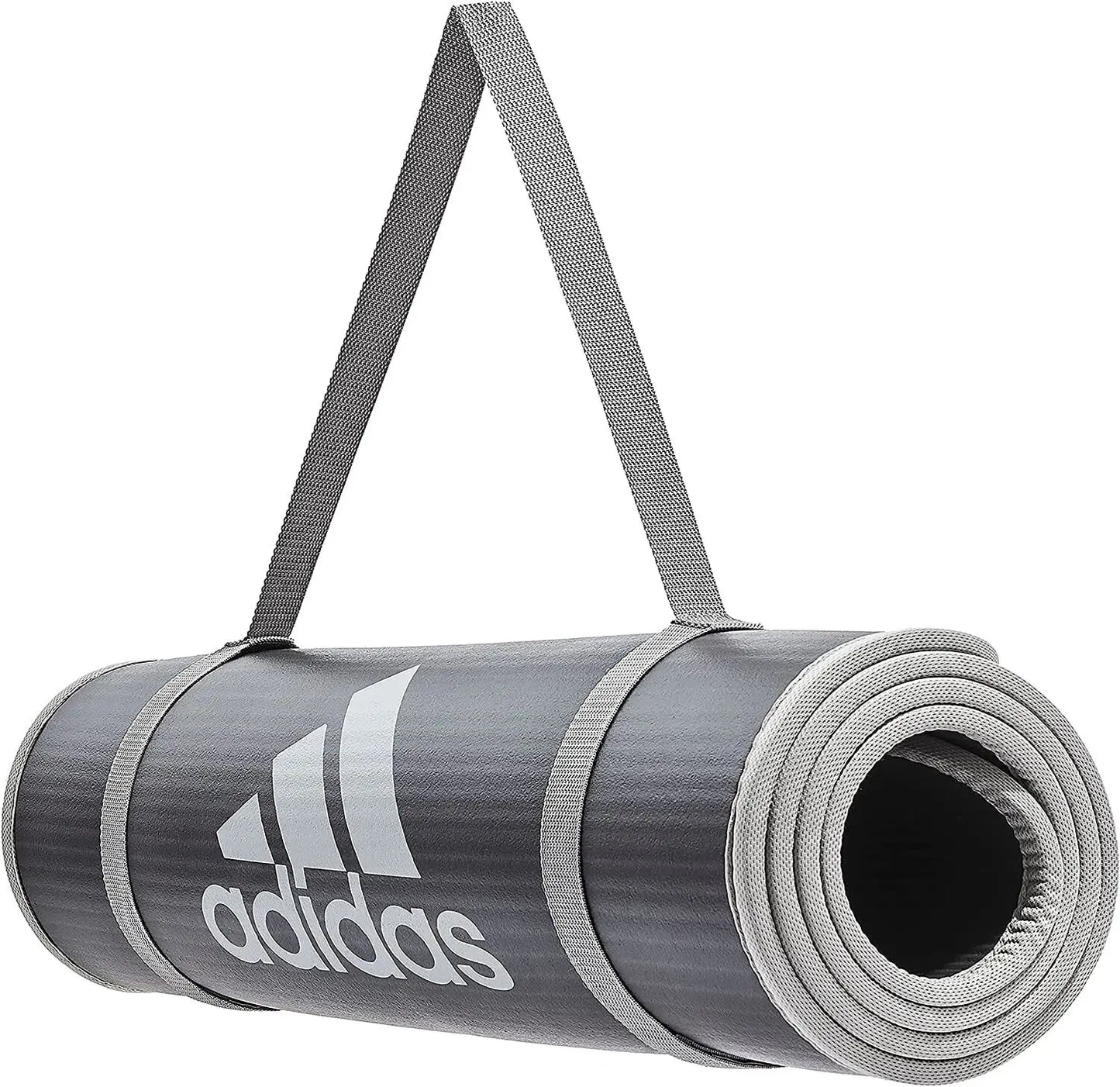 Adidas Exercise Training Floor Mat Gym 10mm Thick Gym Yoga Fitness Judo Pilates Build Your Strength