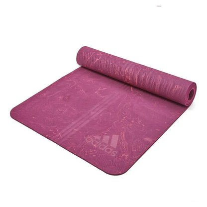 Adidas Premium 5mm Camo Sports Home/Gym Fitness Exercise Yoga Mat Power Berry Build Your Strength