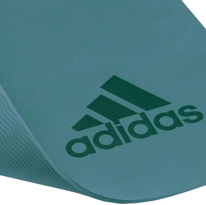 Adidas Premium 5mm Yoga Mat Fitness Gym Exercise Pilates Workout Non Slip Pad Build Your Strength