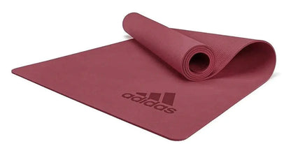 Adidas Premium Yoga Mat 5mm Exercise Training Floor Gym Fitness Pilates - Mystery Ruby Build Your Strength