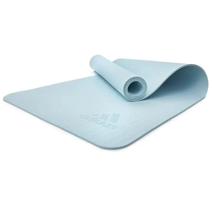 Adidas Premium Yoga Mat 5mm Non Slip Gym Exercise Fitness Pilates Workout Pad Build Your Strength