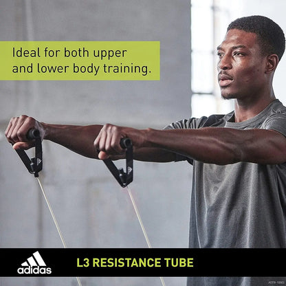 Adidas Resistance Tube Level 3 Elastic Bands Gym Fitness Yoga Workout Strap Build Your Strength