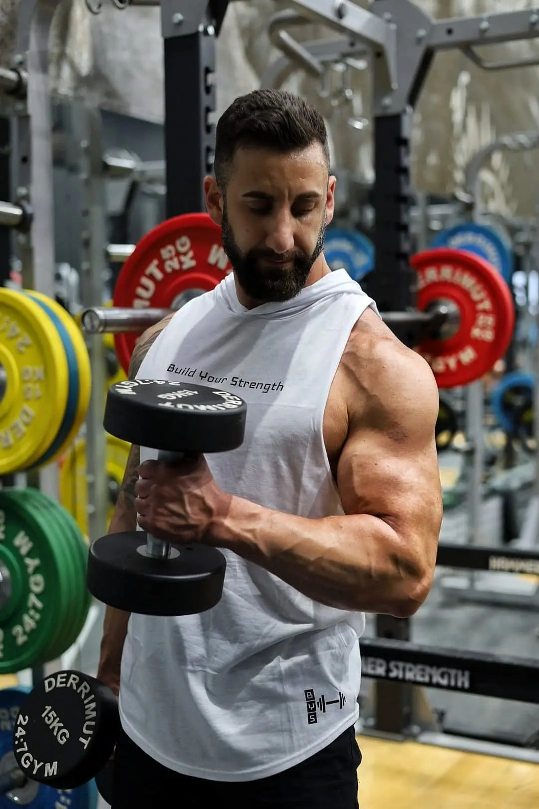 Build Your Strength Hoodie Tank Build Your Strength