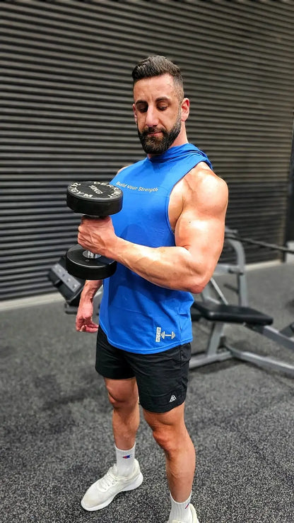 Build Your Strength Hoodie Tank Build Your Strength