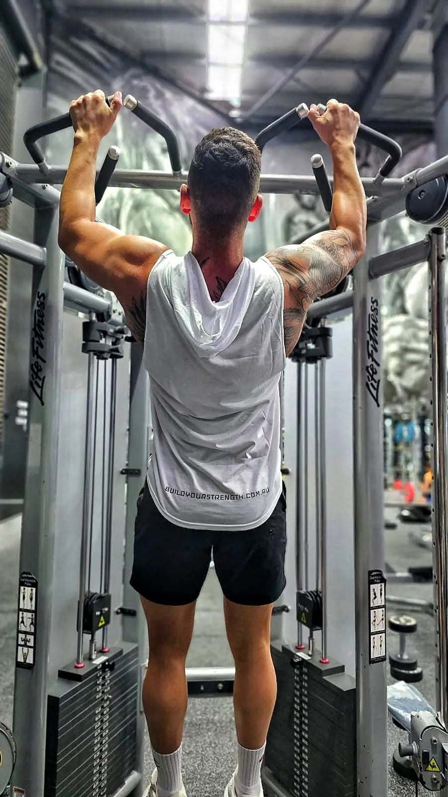 Build Your Strength Hoodie Tank Build Your Strength