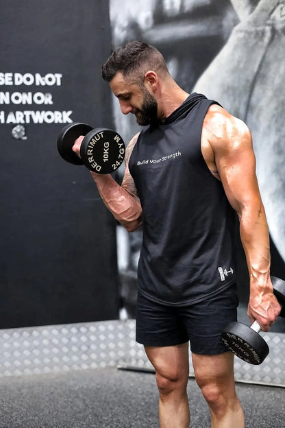 Build Your Strength Hoodie Tank Build Your Strength