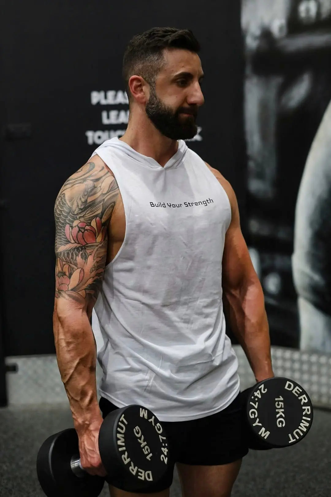 Build Your Strength Hoodie Tank Build Your Strength