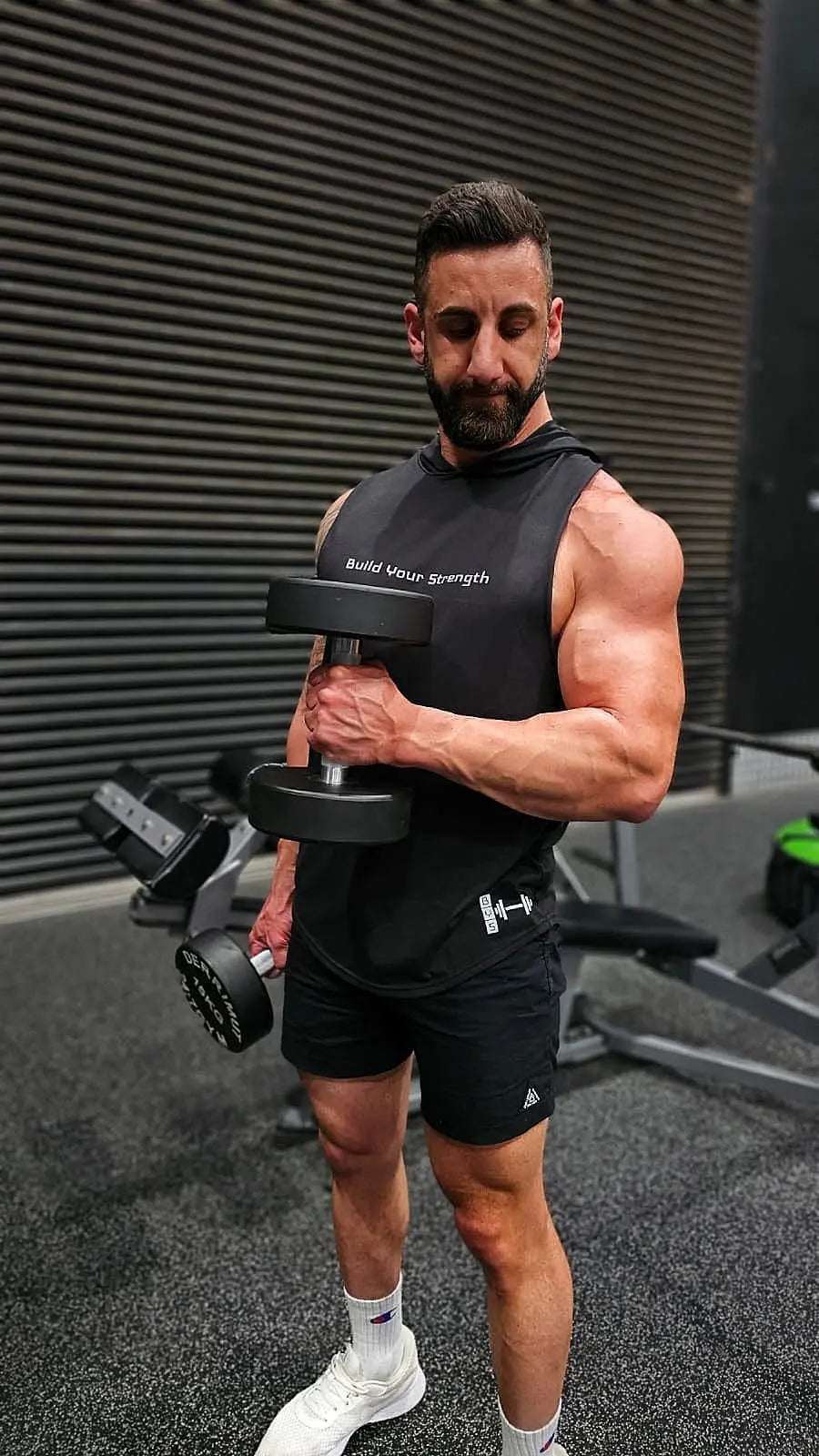 Build Your Strength Hoodie Tank Build Your Strength