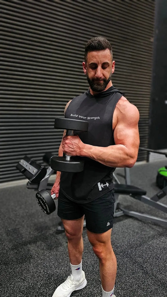Build Your Strength Hoodie Tank Build Your Strength