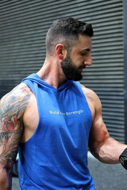 Build Your Strength Hoodie Tank Build Your Strength