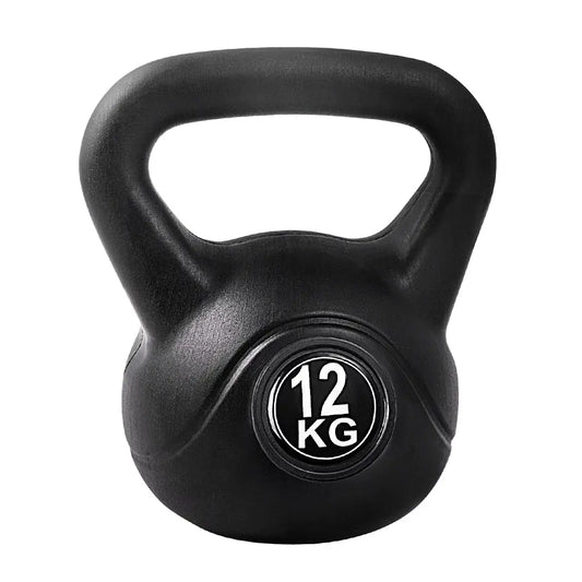 Everfit 12kg Kettlebell Set Weight Lifting Bench Dumbbells Kettle Bell Gym Home Build Your Strength