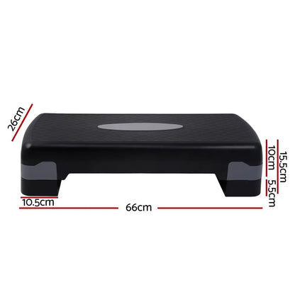 Everfit Aerobic Step Exercise Stepper Steps Home Gym Fitness Block Bench Riser Build Your Strength