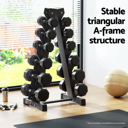 Everfit Dumbbells Rack 6 Tier Dumbbell Stand Home Gym Storage 200kg Capacity Build Your Strength