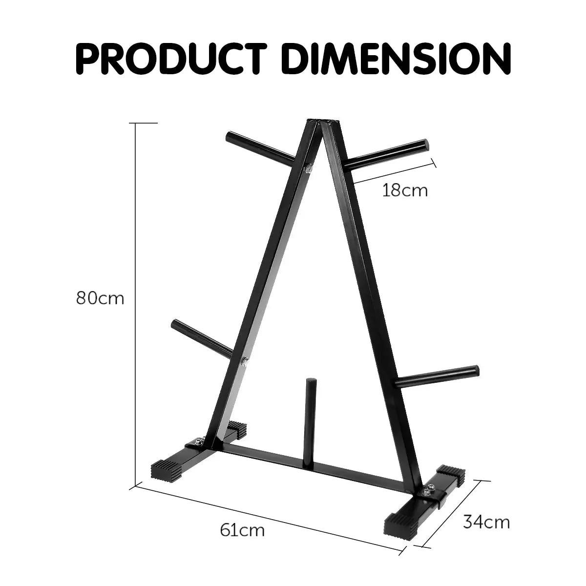 Powertrain Weight Plates Storage Home Gym Rack Build Your Strength