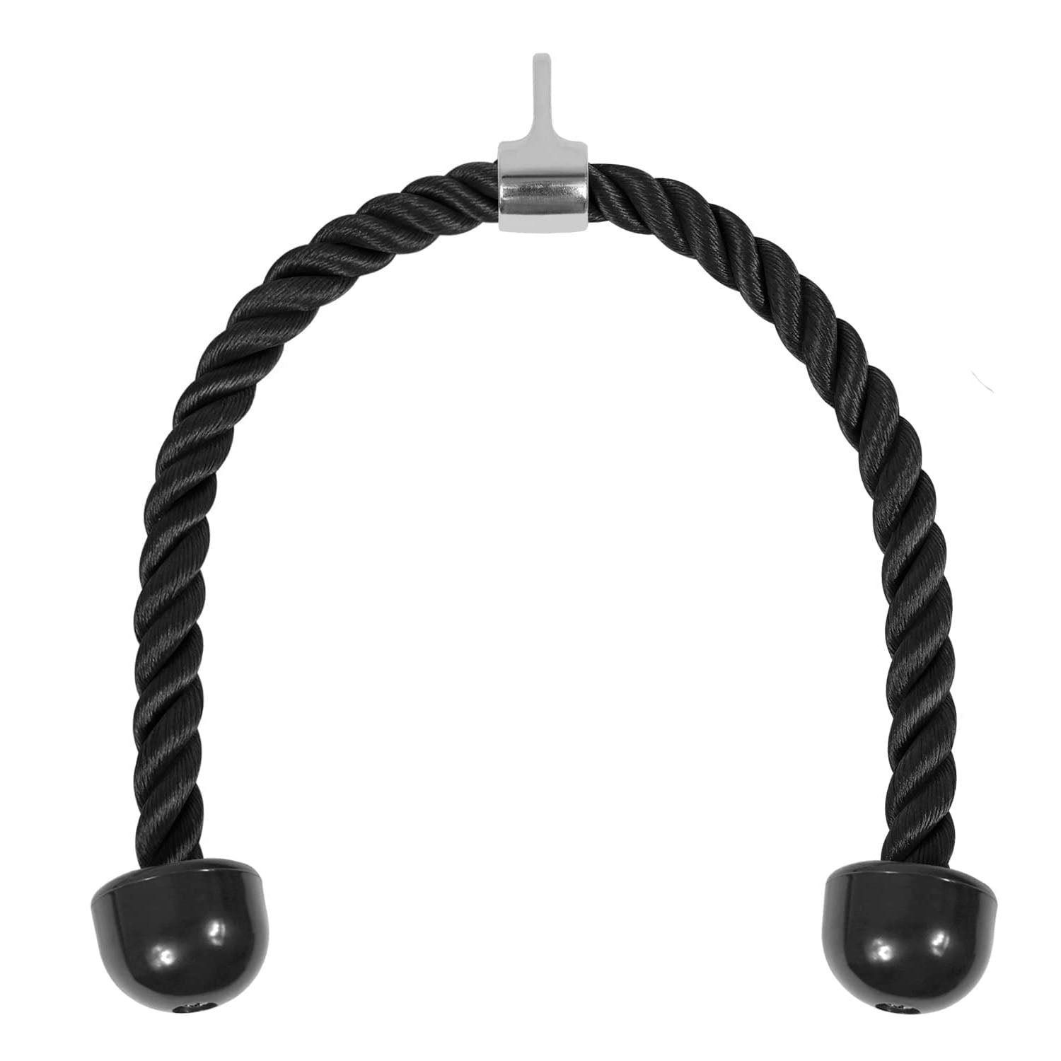 Tricep Rope Fitness Gym Pulley Pull Down Rope Cable Machine Attachment ...
